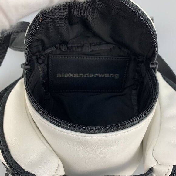 NWT Authentic Alexander Wang tourist  Micro Messenger In White - Picture 7 of 9